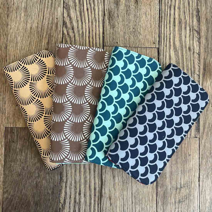 Cotton Long Wallet - New Fall Prints