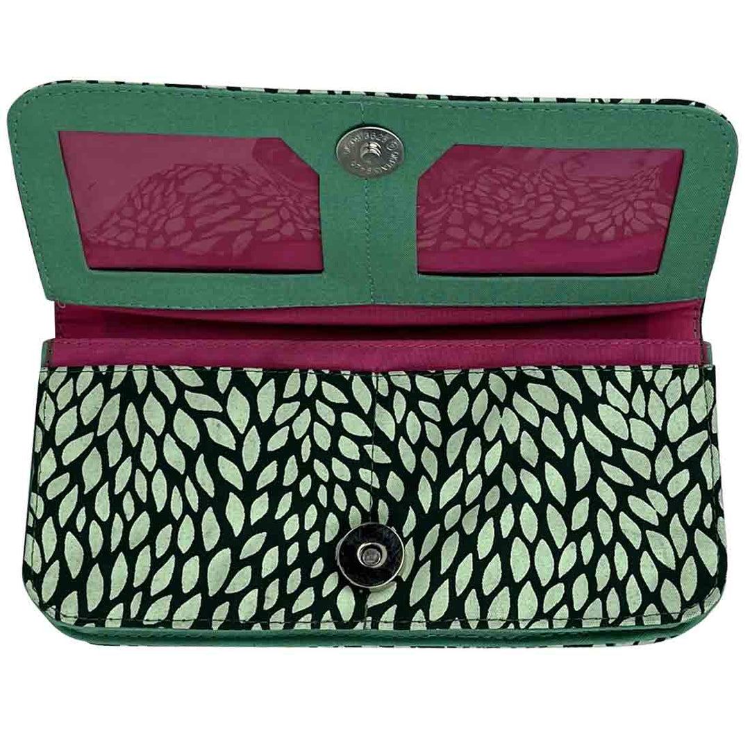 Cotton Long Wallet - Spring Prints