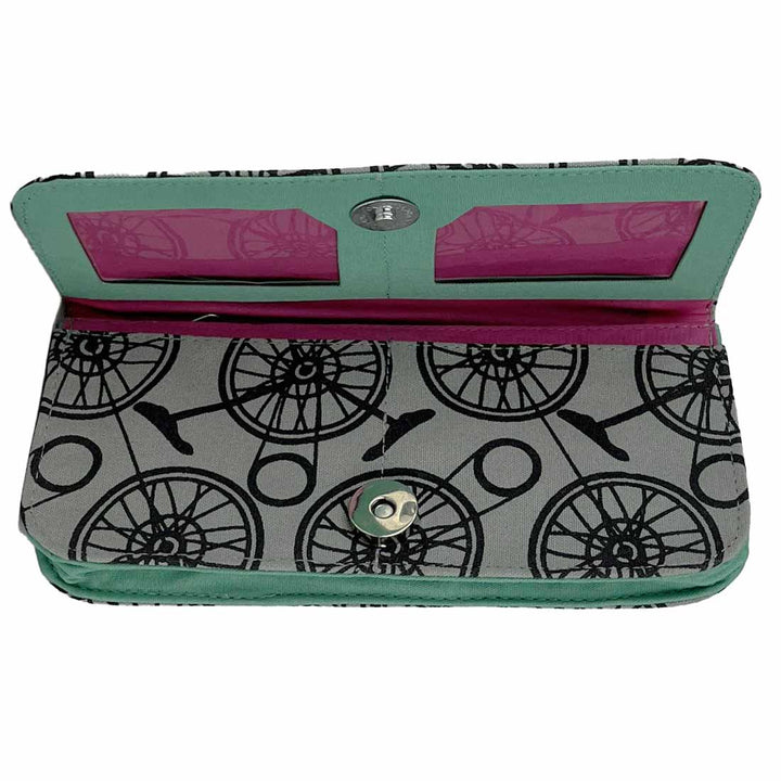 Cotton Long Wallet - Spring Prints