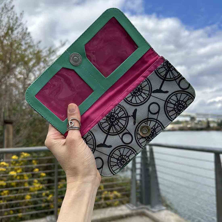 Cotton Long Wallet - Spring Prints