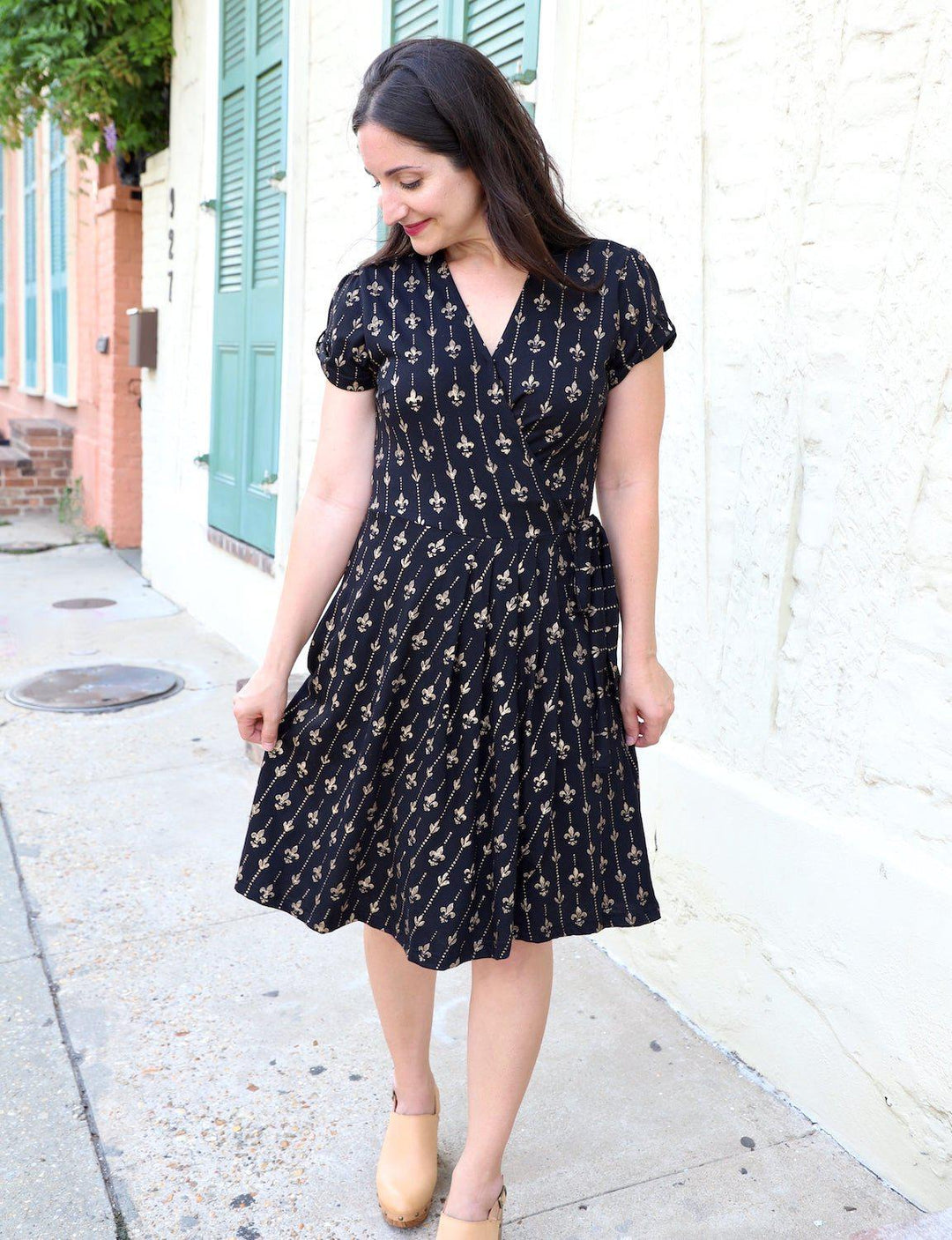 Fleur de Lis Organic Dress