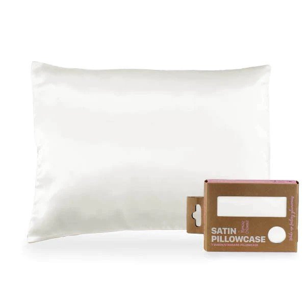 Satin Pillowcase and Shampoo and Conditioner