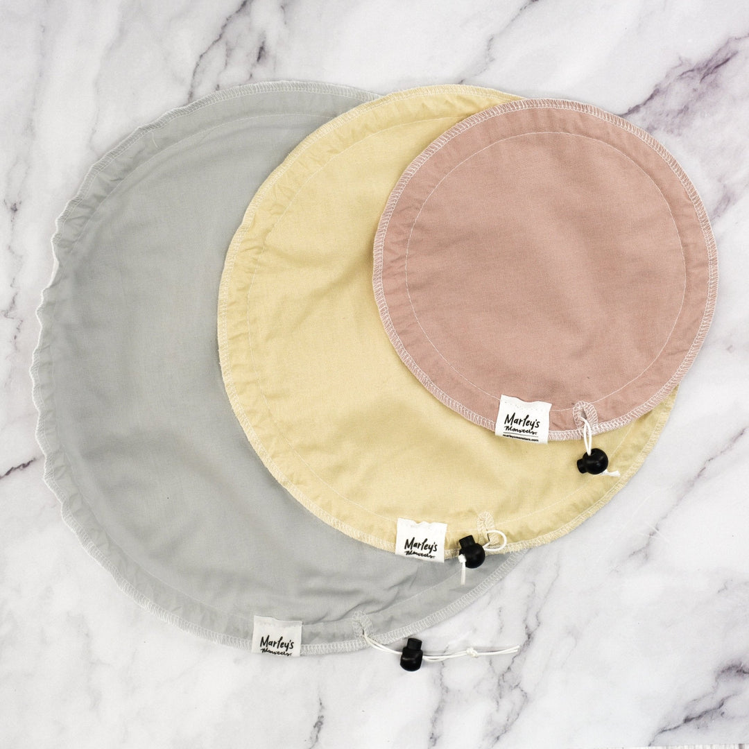 Linen Bowl Cover Bundle: Mixed Colors