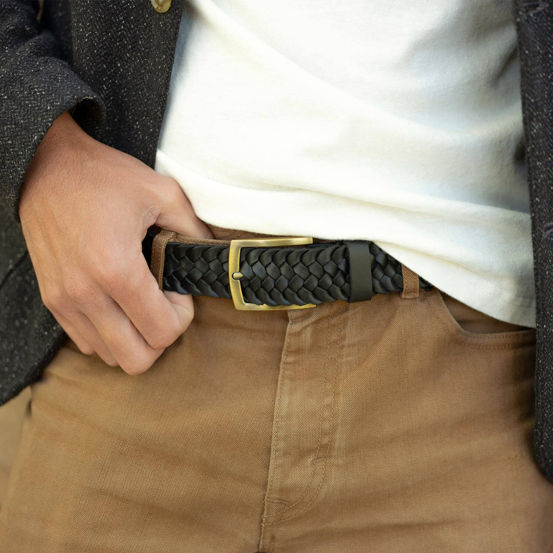 Teyo Woven Belt Black