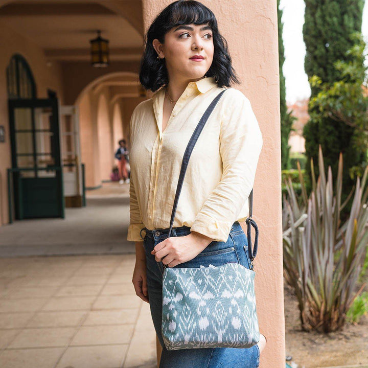 Medium Ikat Crossbody Bag