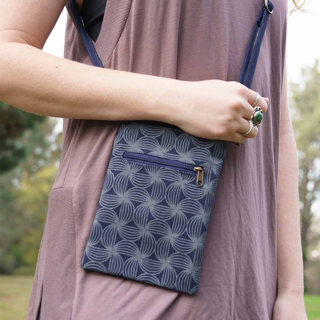 Mini Phone Crossbody - Spring Prints