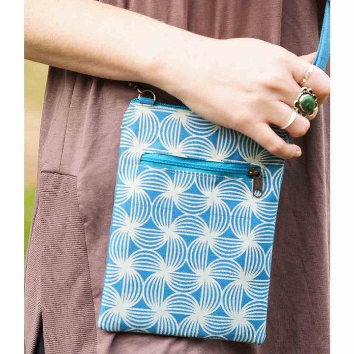 Mini Phone Crossbody - Spring Prints