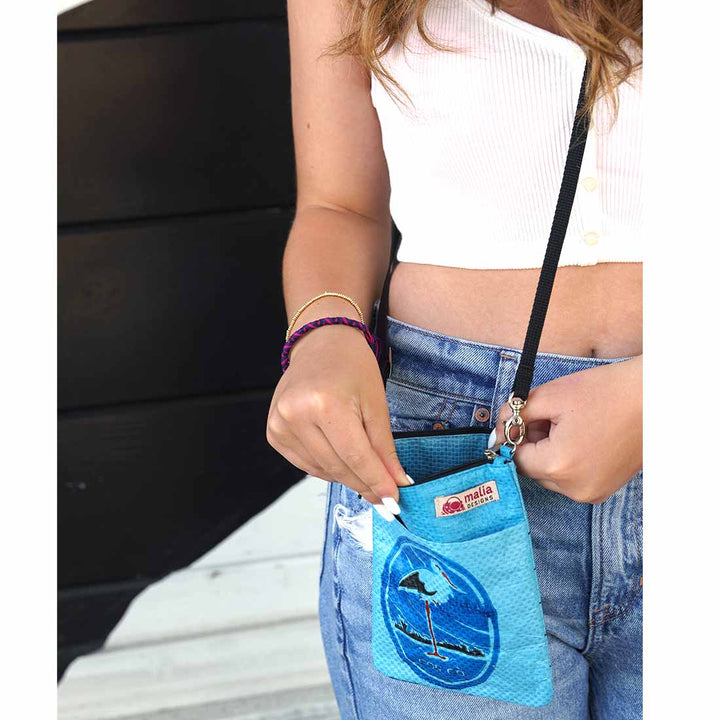 Mini Recycled Phone Crossbody