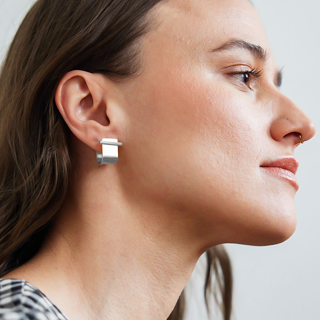 Dash Huggie Earrings