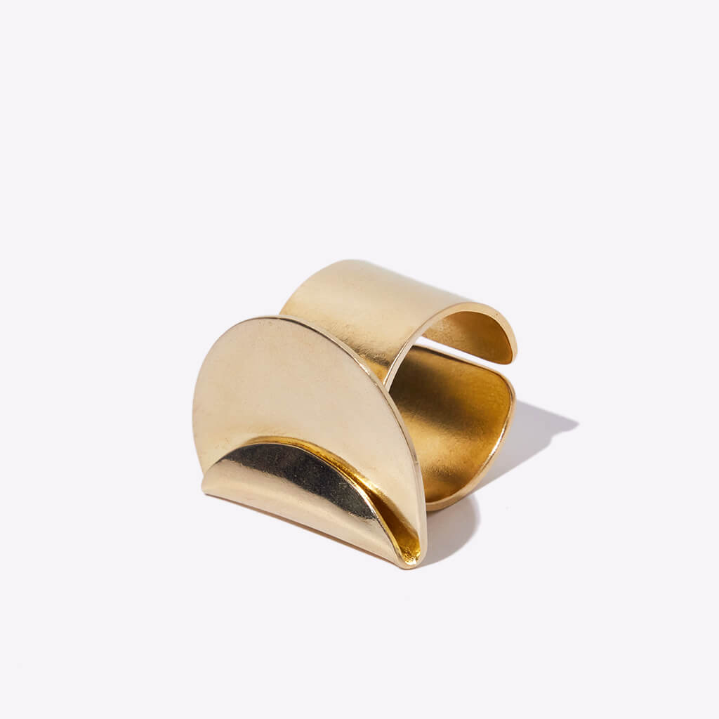 Enfold Adjustable Statement Ring