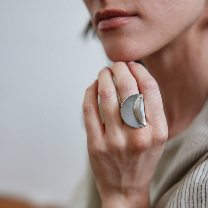 Enfold Adjustable Statement Ring