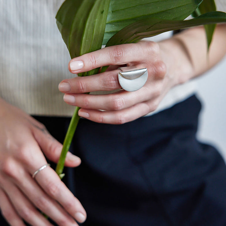 Enfold Adjustable Statement Ring