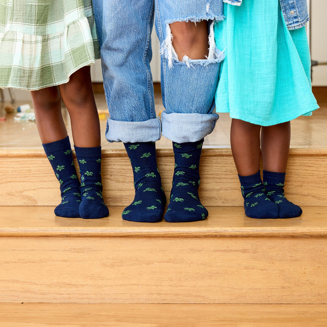 Toddler Socks that Protect Turtles