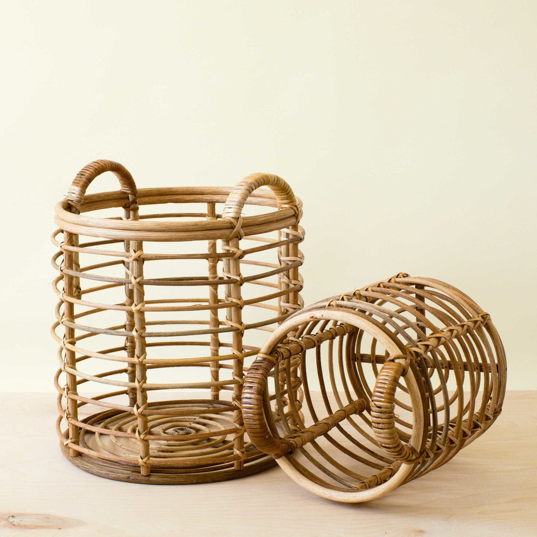 Rattan Cylinder Basket