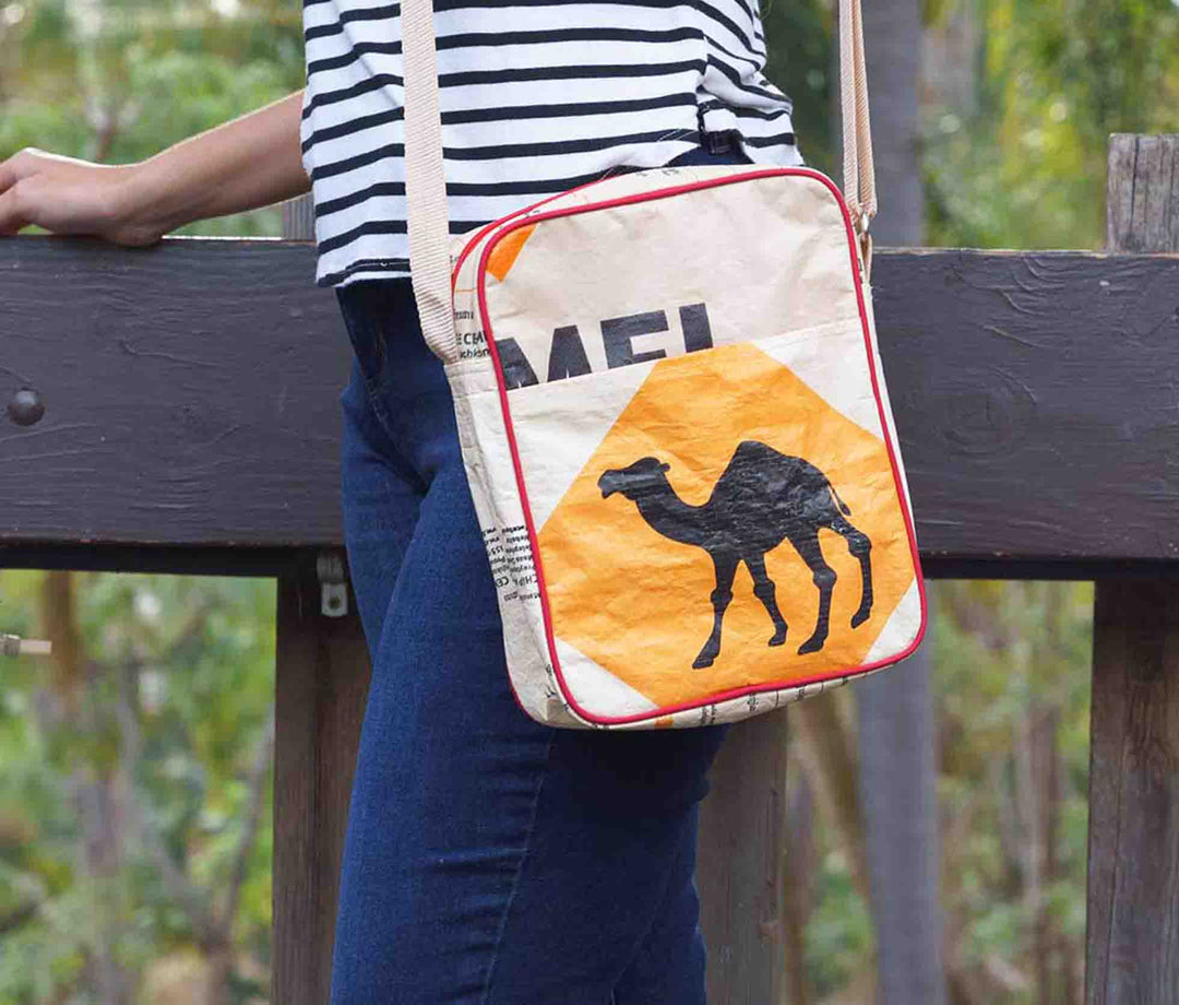 Recycled Cement Crossbody Bag