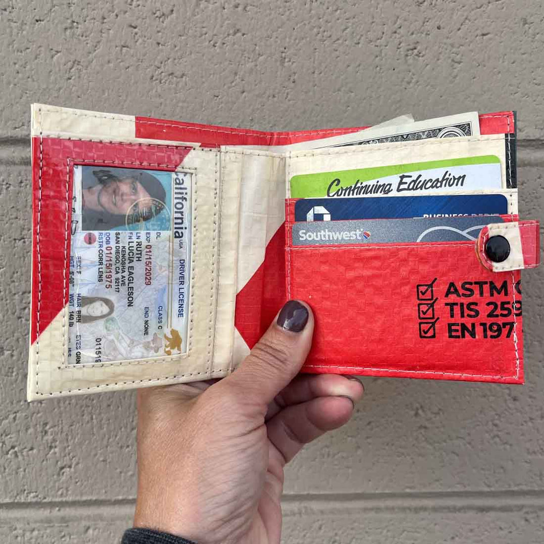 Recycled Cement Square Wallet