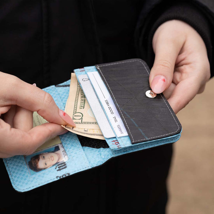 Recycled Tire Cardholder