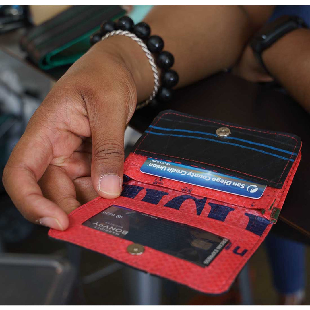 Recycled Tire Cardholder