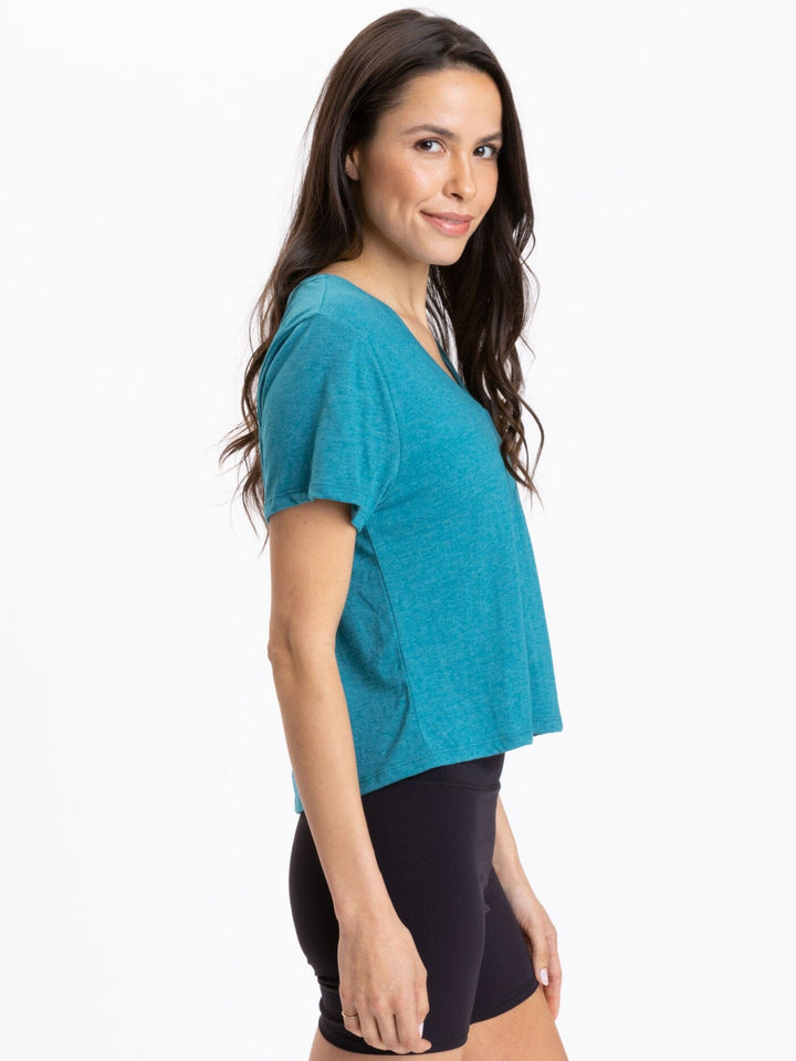 Ada Triblend V-Neck Tee