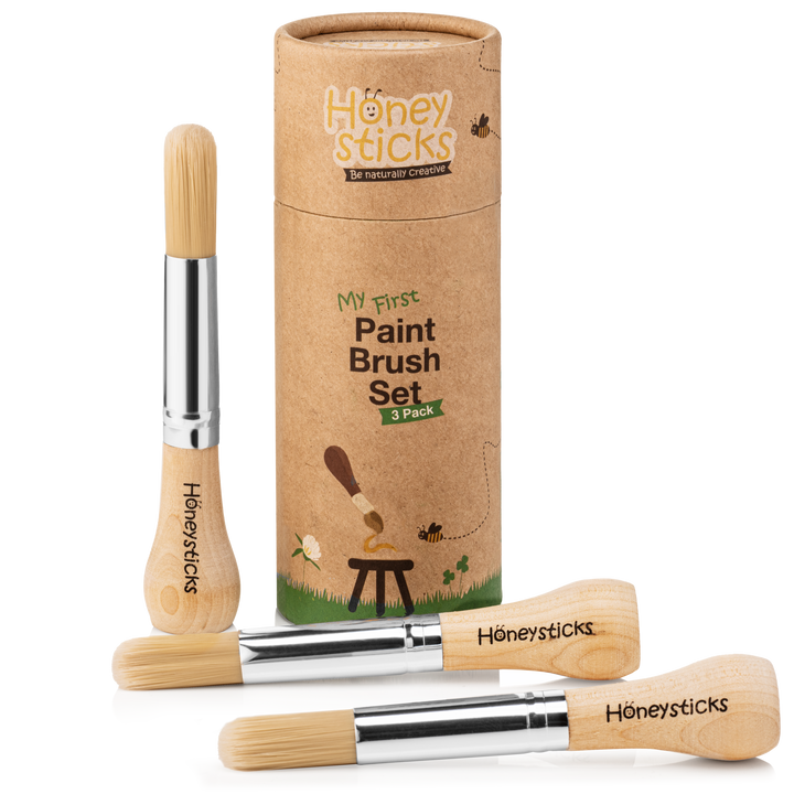 Honeysticks My First Paint Brush Set - 3 Pack