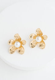 Hope In Bloom Earrings in Gold