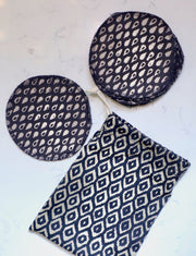 Re-Usable Organic Cotton Rounds with Bag
