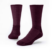 Organic Wool Socks - Mountain Hiker Dark