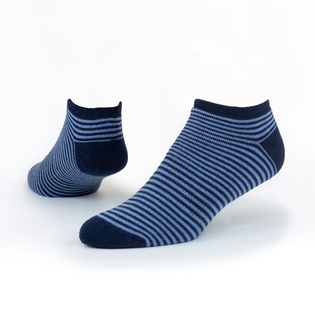 Organic Cotton Footie Socks - Stripe