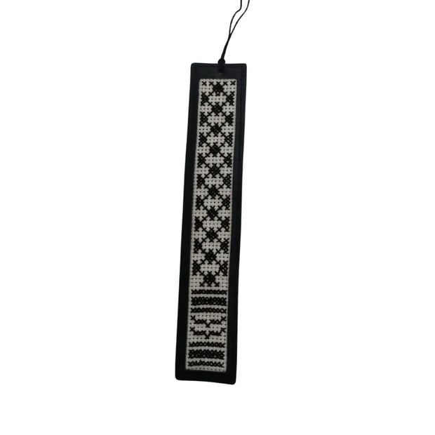 Kuffiyeh Hand-Embroidered Bookmark