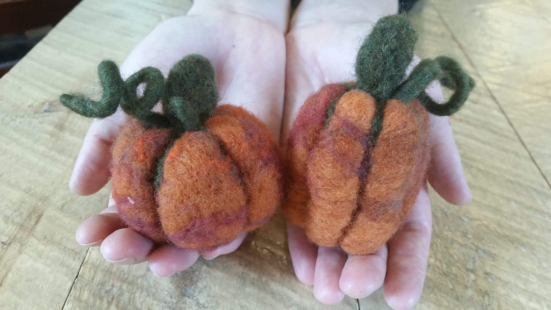 Pumpkin Needle Felting Kit