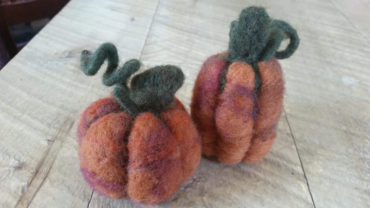 Pumpkin Needle Felting Kit