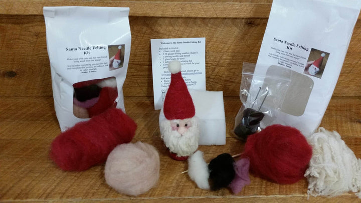 Santa Needle Felting Kit