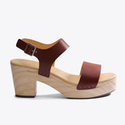 All-Day Open Toe Clog Brandy