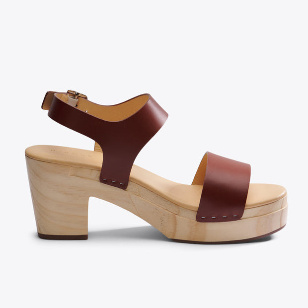All-Day Open Toe Clog Brandy