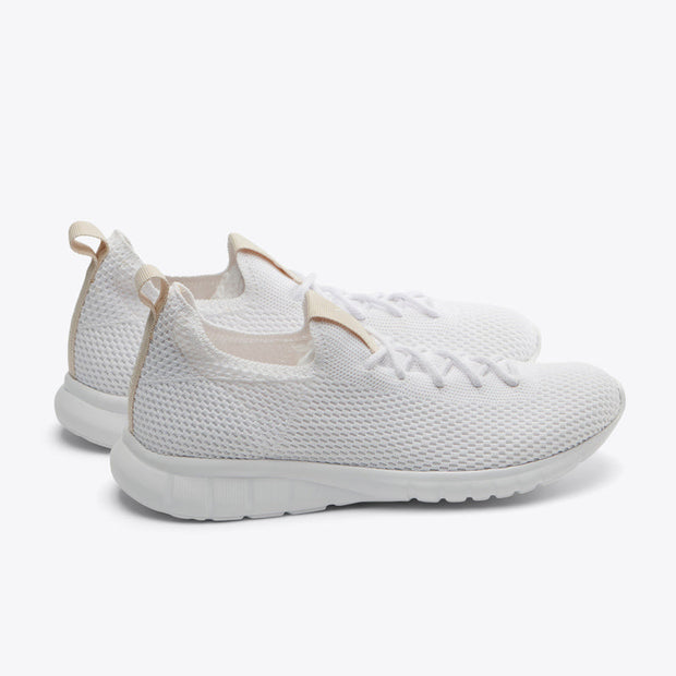 Women's Athleisure Eco-Knit Sneaker White
