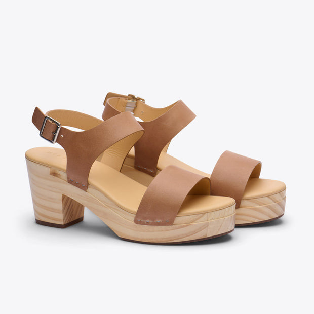All-Day Open Toe Clog Almond