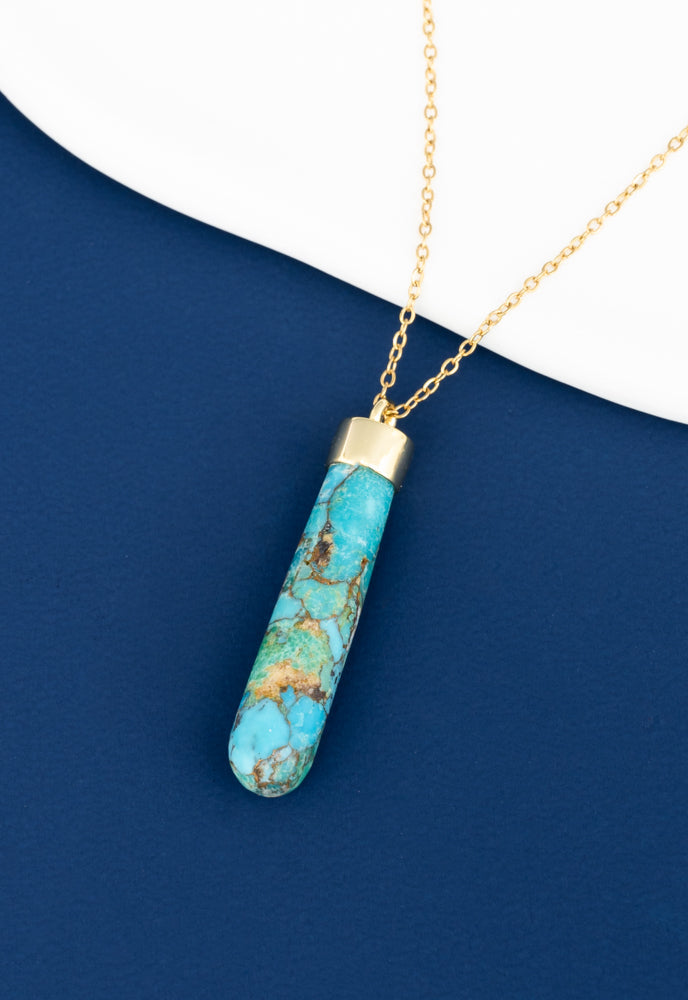 Resilience Necklace in Turquoise