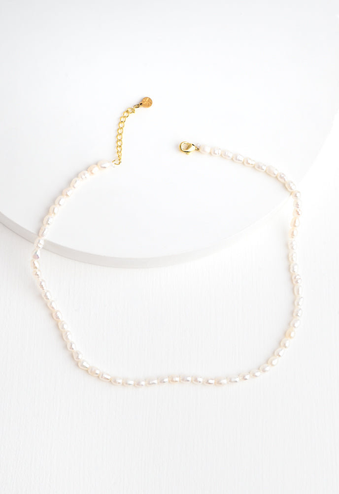 Baroque Freshwater Pearl Choker Necklace