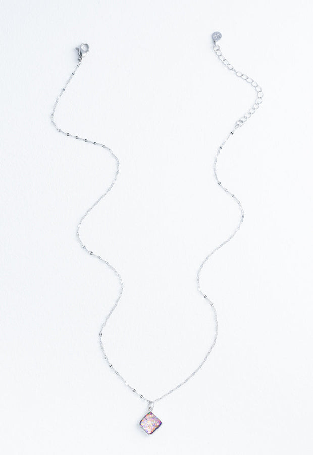 Light Within Silver Necklace