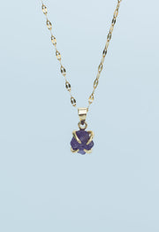 Shine Necklace is Amethyst
