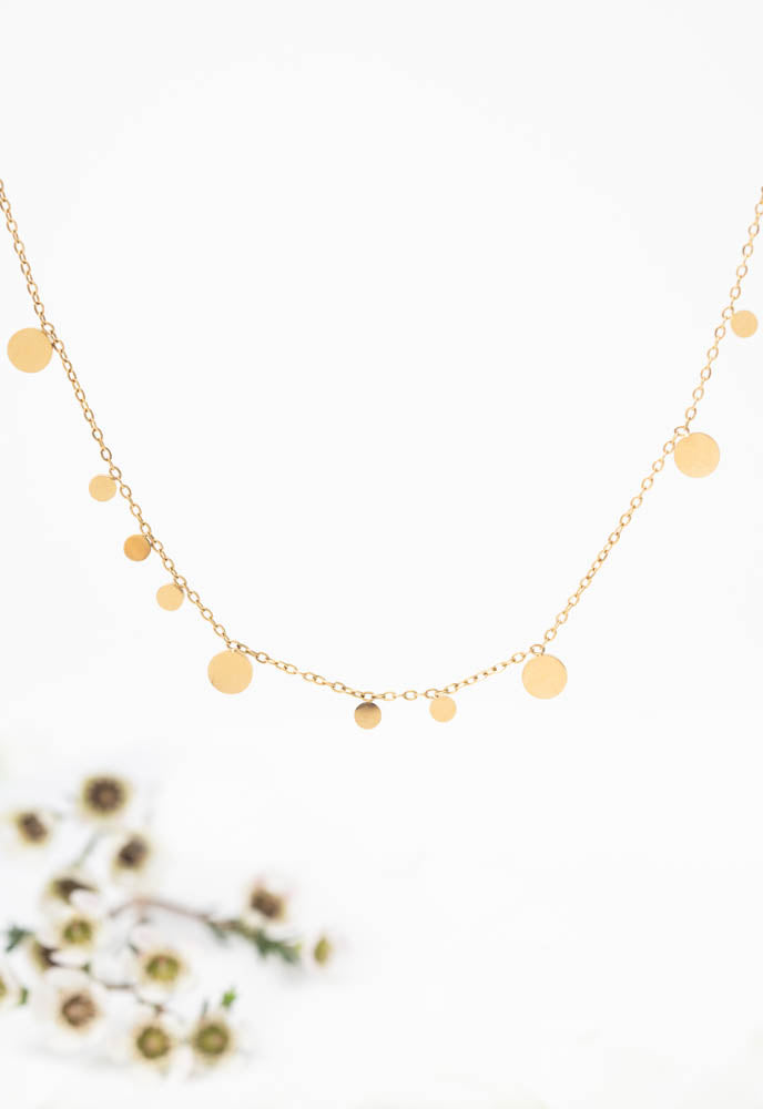 Confetti Gold Necklace