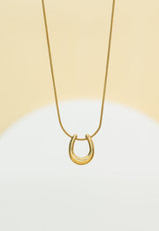 Lucky You! Necklace in Gold