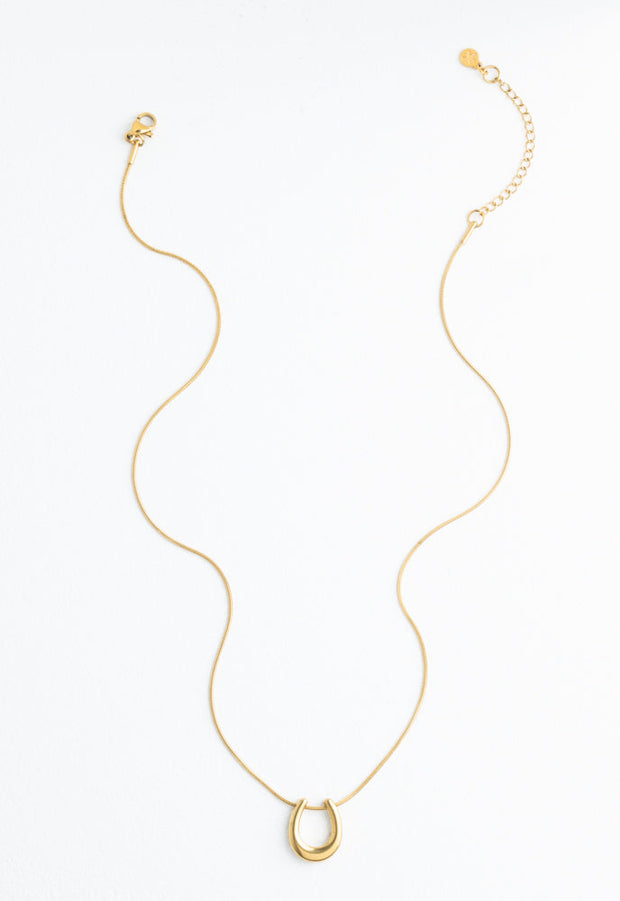 Lucky You! Necklace in Gold