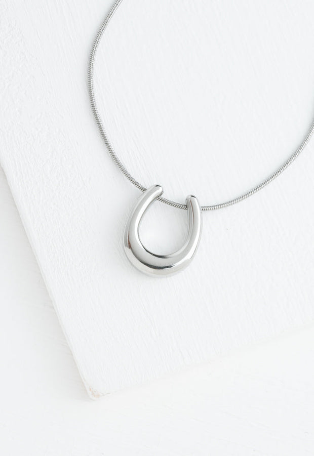 Lucky You! Necklace in Silver