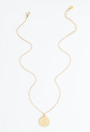 Mountain Adventure Necklace in Gold
