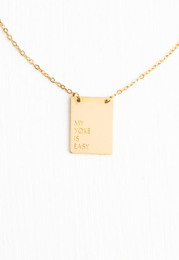 Lay it Down Necklace