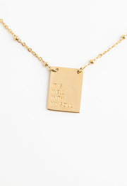 It Is Well Necklace