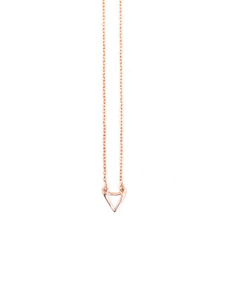 Delicate Triangle Necklace