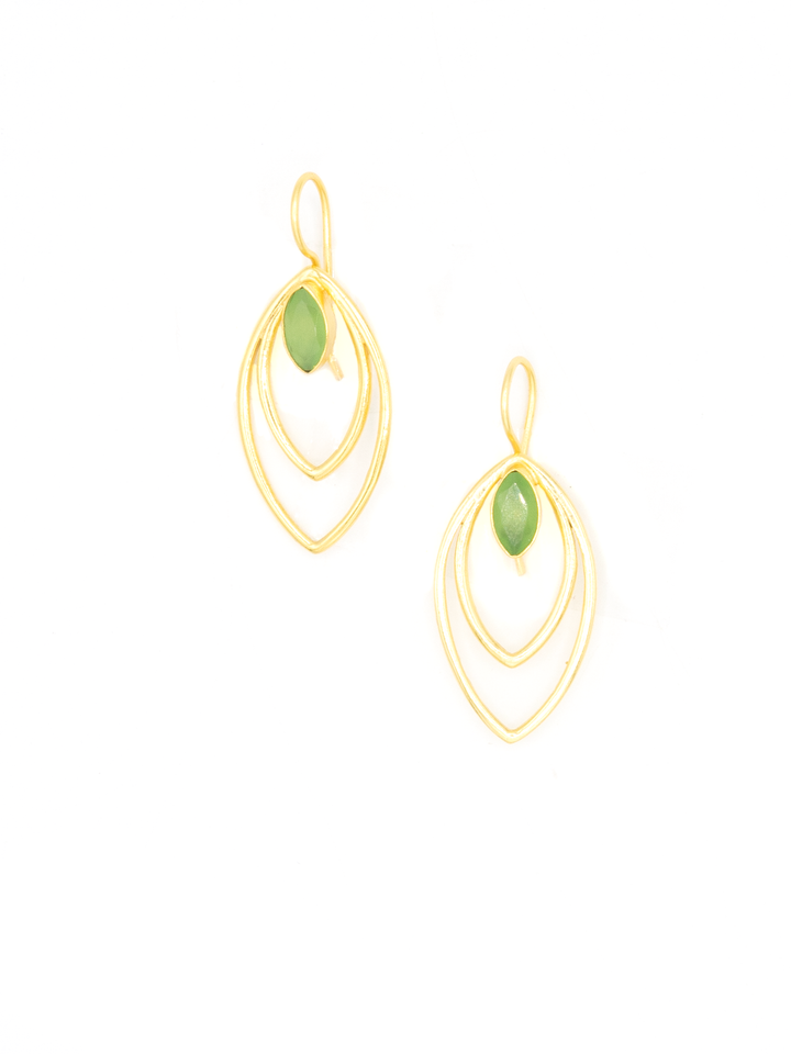 Leaf Drop Earrings