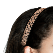 Hand-Embroidered Tatreez Headbands by Darzah